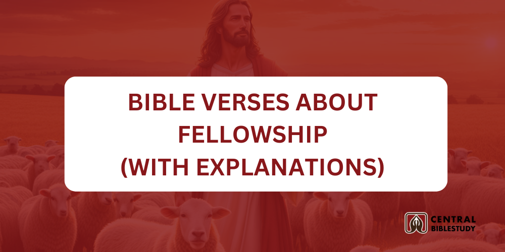 30 Bible Verses About Fellowship With Explanation - CentralBibleStudy